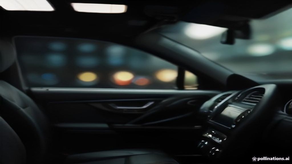 Interieur d'un vehicule Mataxi